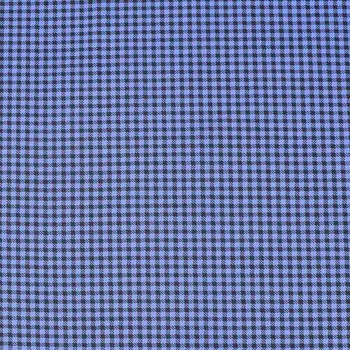 Tecido Xadrez Azul Escuro e Azul Pato Série Martos