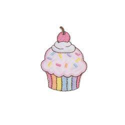 Tecido Tricoline Digital Cupcake Rosa (Cupcake) - Loja Tear