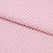 Tecido Tricoline Fio Tinto Xadrez 3mm R023 0,50x1,50m Cor:101 Rosa Bebê